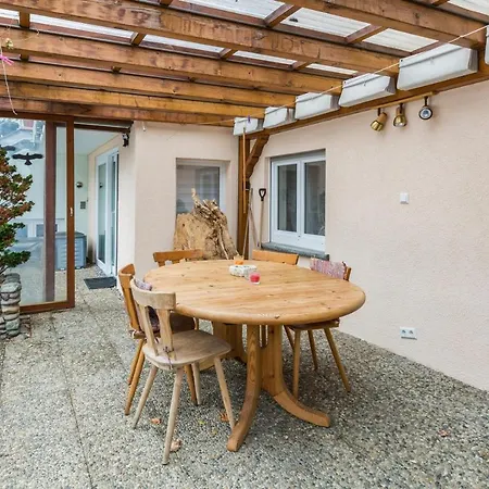 Ferienhaus Mathilde Wohnung Unten Engen Buitenkant foto